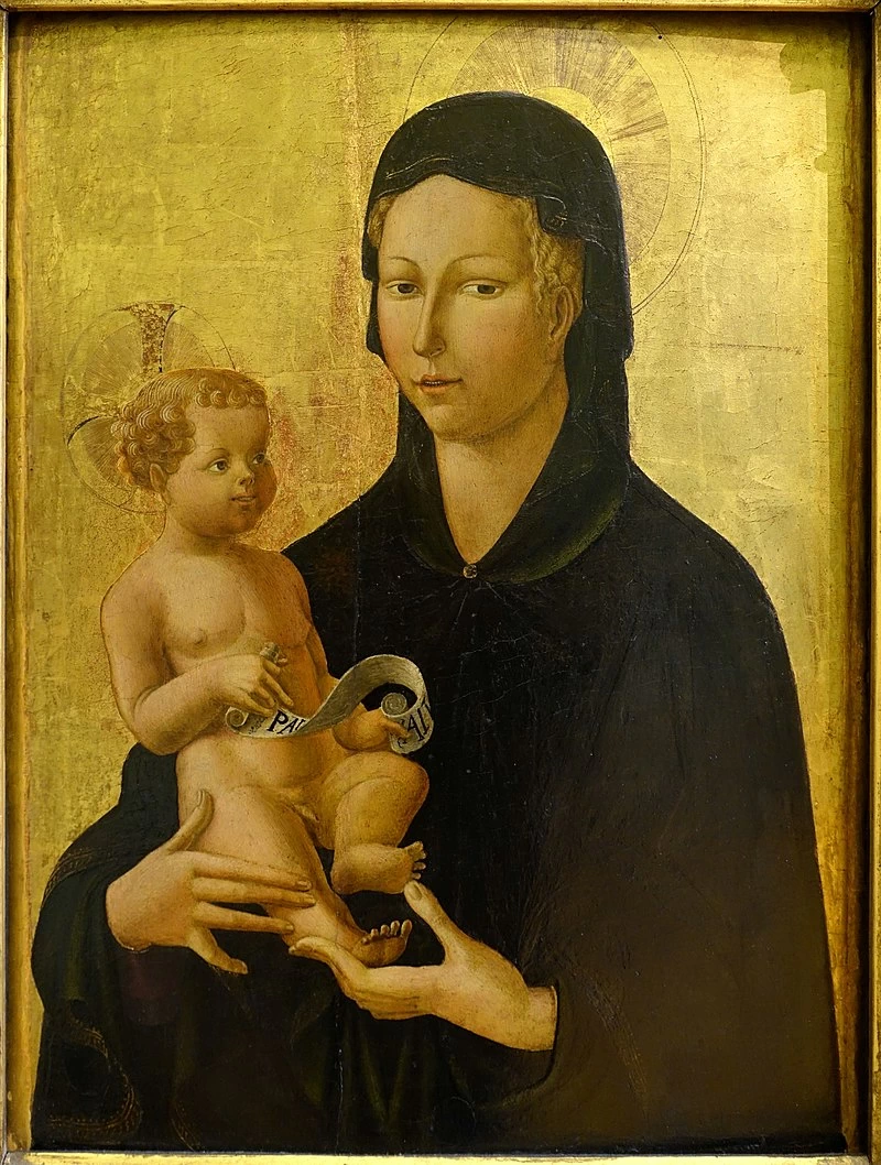 Madonna col Bambino - Bode, Museum, Berlin, attribuito